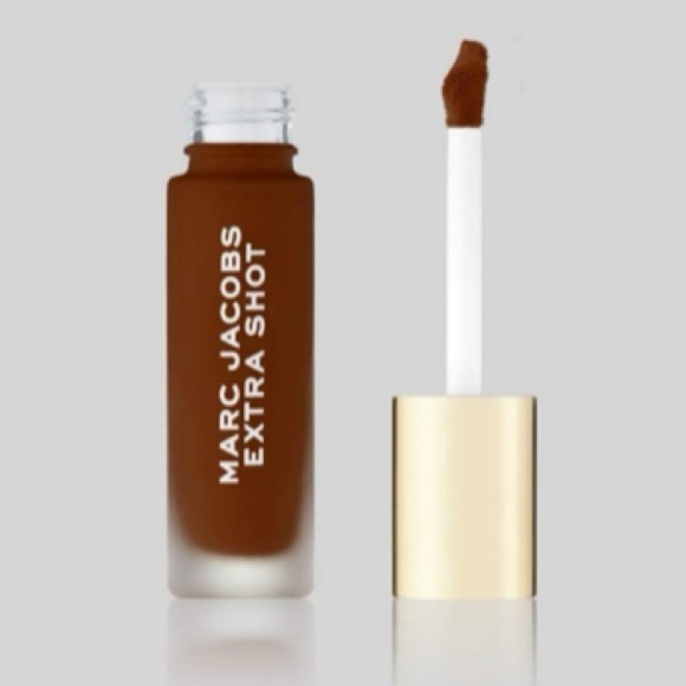 Marc Jacobs Cafe Extra Shot Caffeine Concealer Foundation 0.54 fl oz Deep 470